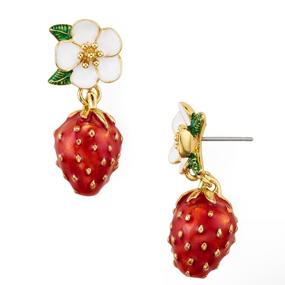 kate spade Jewelry Nwt Kate Spade Strawberry Drop Earrings